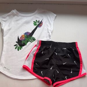 Girls Nike 3T short sleeve outfit